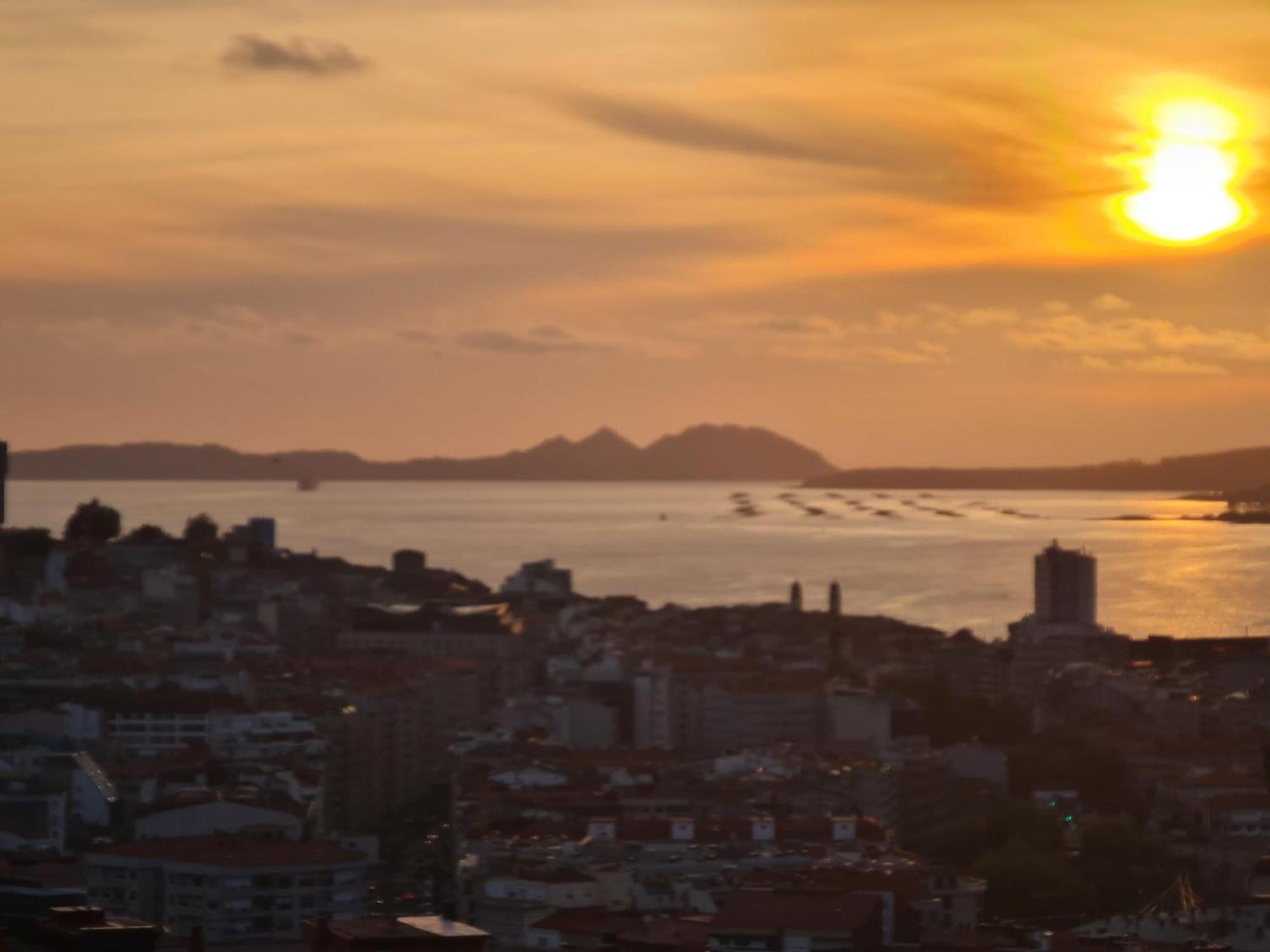 Fabuloso Apartamento Con Vistas A La Ria De Vigo Eksteriør billede